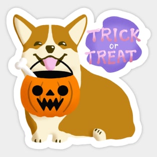 TRICK or TREAT Sticker